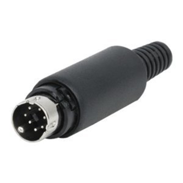 Cui Devices Circular Din Connector, 4 Contact(S), Male, Cable Mount, Solder Terminal, Locking MD-40